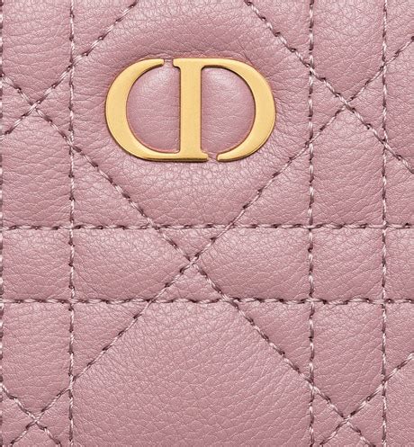 dior card holder pink|dior caro detachable card holder.